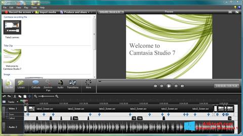 સ્ક્રીનશૉટ Camtasia Studio Windows 8.1