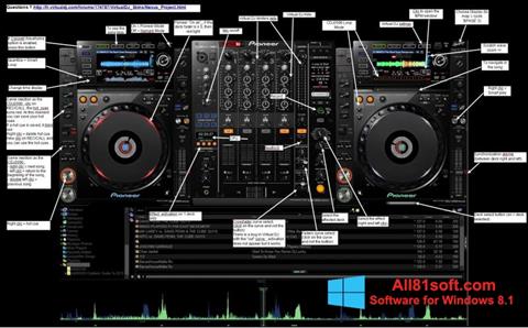 સ્ક્રીનશૉટ Virtual DJ Windows 8.1