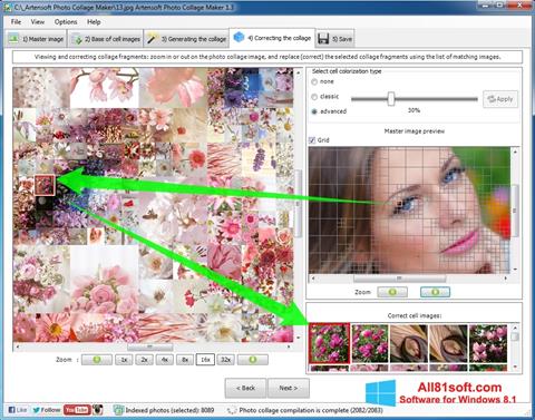 સ્ક્રીનશૉટ Photo Collage Maker Windows 8.1