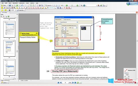 સ્ક્રીનશૉટ PDF-XChange Editor Windows 8.1
