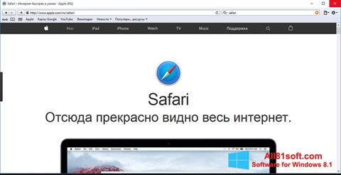 સ્ક્રીનશૉટ Safari Windows 8.1