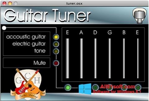 સ્ક્રીનશૉટ Guitar Tuner Windows 8.1