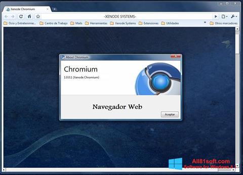 સ્ક્રીનશૉટ Chromium Windows 8.1
