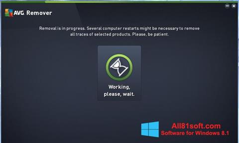 સ્ક્રીનશૉટ AVG Remover Windows 8.1
