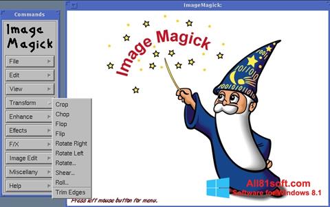 સ્ક્રીનશૉટ ImageMagick Windows 8.1
